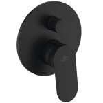 IDEAL STANDARD - Ceralife O Baterie pod omítku, pro 2 spotřebiče, hedvábná černá BE025XG