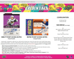 Hokejové Karty NHL 2023-24 Upper Deck Credentials Hobby Balíček