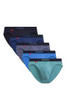 Atlantické kalhotky 5SMP-004/25 A'5 S-2XL zeleno-zeleno-modrá XXL