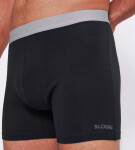 Pánské boxerky GO ABC 2.0 Short 2P BLACK černé 0004 SLOGGI BLACK