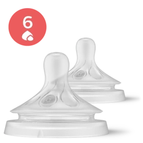 Philips Avent Natural Response SCY966/02 / Savička / Flow 6 – na kaši / 6m+ / 2 ks (SCY966/02)
