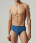 Atlantické kalhotky 3MP-192 A'3 M-3XL námořnicky modrý denim M