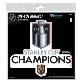 Fanatics Magnet Vegas Golden Knights 2023 Stanley Cup Champions 6'' x 6'' Indoor/Outdoor Vinyl Magnet