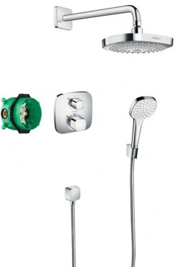 HANSGROHE - Croma Select E Sprchový set 180 s termostatem Ecostat E, 2 proudy, chrom 27294000