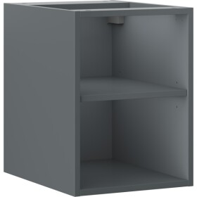MEXEN - Box-A otevřená skříňka s policí 35, grafit mat 91AX2-0350-470-0-66