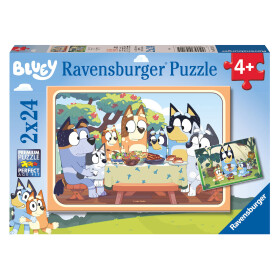 Puzzle Bluey 2x24 dílků