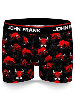 Pánské boxerky John Frank JFBD332 XXL Černá