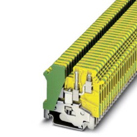 Phoenix Contact 1923128 řadová svorka průchodky 5.2 mm šroubovací zelená, žlutá 50 ks