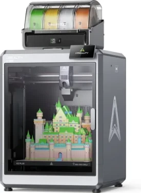 Creality K2 Plus Combo / 3D tiskárna + CFS Kit / vrstva 0.05-0.3mm / rychlost 600mm/s / dot. Displej / Wi-Fi (1202080032)