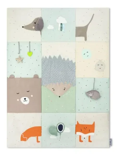 MoMi VOLPI Hrací deka patchwork (MAED00019)
