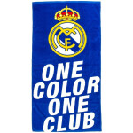 Plážová osuška Real Madrid 70x140 cm Jr 2200010392 Vícebarevné
