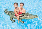 Lehátko Krokodýl nafukovací s úchyty 170x86cm od 3 let - Alltoys Intex