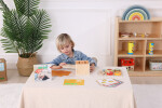 Mamido Montessori Matematický Box XXL 46ks Geometrické Tvary Barvy Čísla