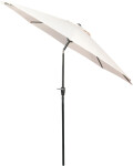 Krémový zahradní slunečník