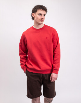 Gramicci One Point Crew Sweatshirt CRIMSON RED S