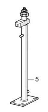 HANSA - Příslušenství Sada pro montáž na podlahu 59912359