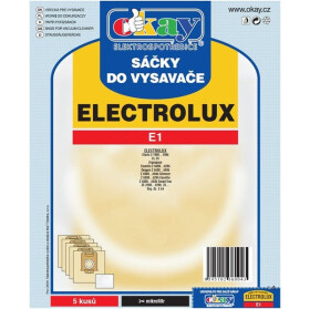 Sáčky do vysavače Elektrolux E1, 10ks