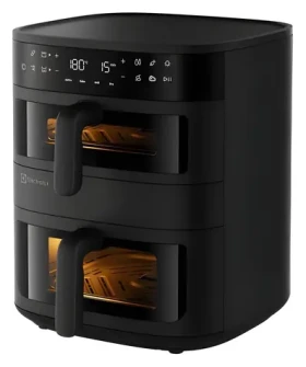 Electrolux AirFryer 800 Dual EAFD11B / Horkovzdušná fritéza / 2 zóny (EAFD11B)