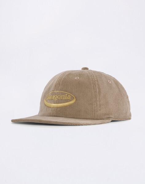 Patagonia Corduroy Cap '95 Oval Logo: Seabird Grey
