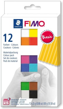 FIMO Soft sada 12 barev x 25 g - basic