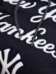 New Era Pánská mikina New York Yankees MLB Felt Logo Throwback Hoodie Velikost: L