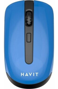 Havit HV-MS989GT modrá / Bezdrátová optická myš / 800 - 1600 DPI / 4 tlačítka / 2.4GHz (HV-MS989GT-bk-bl)