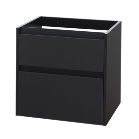 Mereo Opto, koupelnová skříňka 60 cm, černá CN940SN