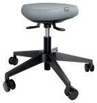 Leitz Ergo světle šedá / Balanční stolička / nosnost 110 kg / výška 47-60 cm / kolečka 360° (65770095)