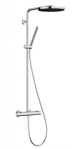 HANSGROHE - Pulsify S Puro Sprchový set s termostatem, průměr 26 cm, 1 proud, EcoSmart, chrom 24223000
