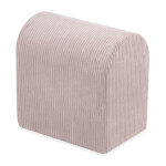 PLUSH NEST PLUSH NEST Hrací hrad s bazénem a 150 míčky světle růžový Manšestr