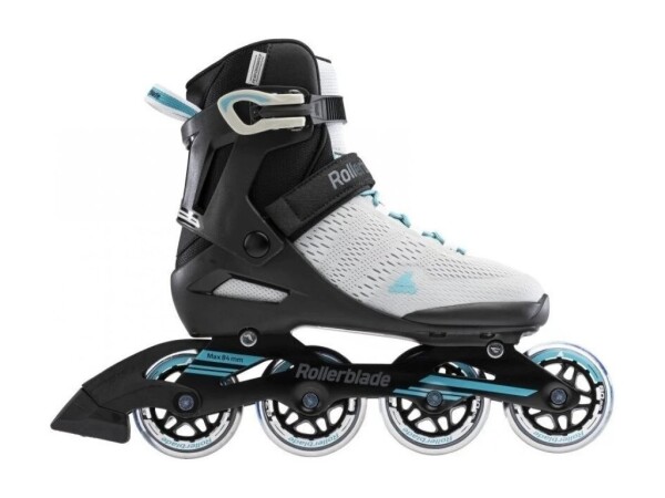 Kolečkové brusle Rollerblade SPARK 80 W Grey/Turquoise Velikost EUR: 40