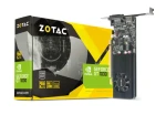 ZOTAC GT 1030 Low Profile / 1228-1468 MHz / 2GB GDDR5 6GHz / 64-bit / HDMI + DVI / 30W (ZT-P10300A-10L)