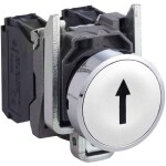 Schneider Electric XB4BA3341, XB4BA3341 tlačítko, 22 mm, 600 V, 6 A, 1 ks