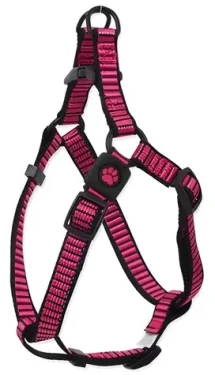 Active Dog Postroj Premium M růžová / Pro malé a střední psy / 2x53-77 cm (0904-91145)