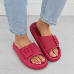 Dámské nazouváky / žabky RR274A583 Tmavě růžová - Big Star tmavě růžová 38