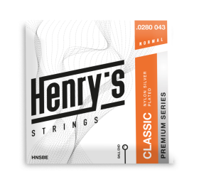 Henry’s HNSBE, BALL END, Nylon Silver, normal