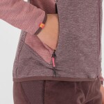 KARPOS W Camoscio Full Zip Hoodie, Huckleberry/Deco Rose velikost: S