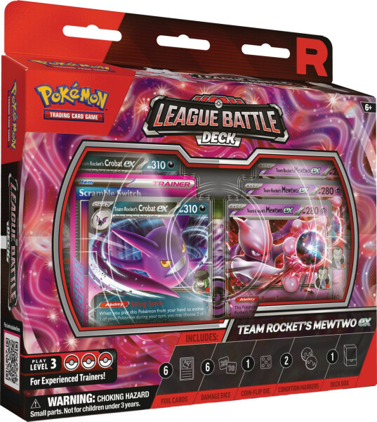Pokémon TCG: Team Rocket´s Mewtwo ex League Battle Deck