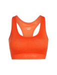 Dámská merino podprsenka ICEBREAKER Wmns 125 ZoneKnit Racerback Bra, Fervid velikost: M