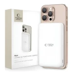 Tech-Protect LifeMag PB24 bílá / Powerbanka / MagSafe Qi2 / 10000 mAh / bezdrátové nabíjení