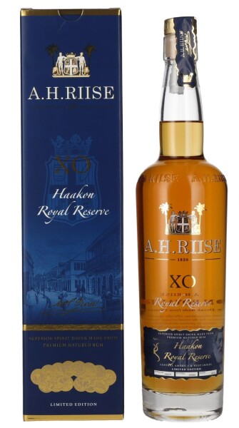 A.H.Riise X.O. Kong Haakon 42% 0,7 (karton)