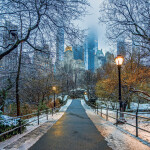 Nástěnný kalendář poznámkový 2027 Notique New York, 30 x 30 cm