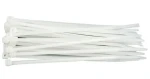 Vorel Stahovací páska bílá 100 x 2,5 mm / Stahovací páska / 100 ks