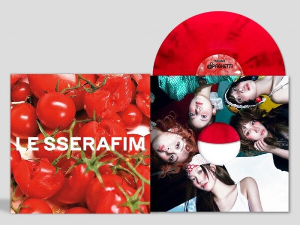 LP Le Sserafim: Spaghetti (Tomato Red Version)