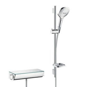 HANSGROHE - Raindance Select E Sprchový set 120 s termostatem Ecostat Select, 3 proudy, chrom 27038000