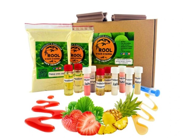 ROOL Velká kreativní sada Jahoda x Ananas,ROOL Velká kreativní sada Jahoda x Ananas