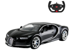 Mamido Autíčko Bugatti Chiron na dálkové ovládání RC 1:14 černé