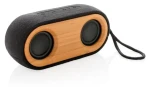 XD Design Bamboo X Double černá / Reproduktor / Bluetooth 4.2 / 10 W (P328.119)