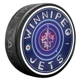 Mustang Puk Winnipeg Jets NHL Neon