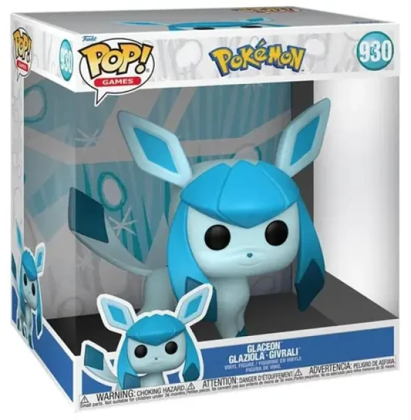 Funko POP Jumbo: Pokemon S13 - Glaceon (EMEA)